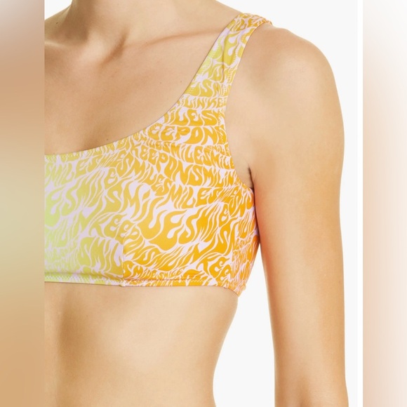 Stella McCartney Smile One-Shoulder Bikini Top - Picture 4 of 9